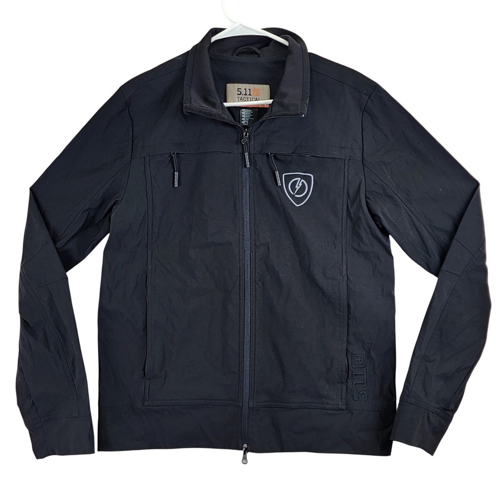 5.11 Tactical‎ 78028-019 Softshell Jacket Mens Medium Black Techwear Gorpcore